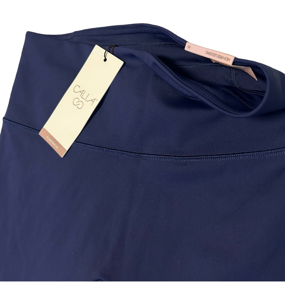 Calia PowerMove High-Rise 7/8 Legging Opulent Blue Sz XS NWT - Picture 3 of 3